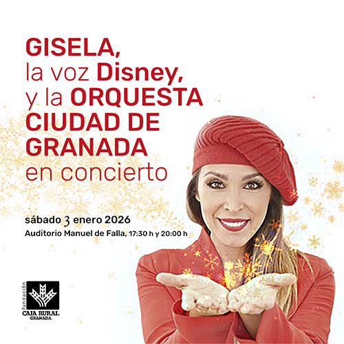 Gisela, la voz Disney y la OCG en concierto