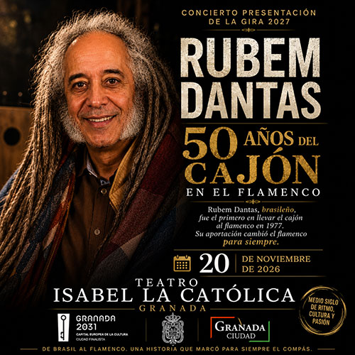 Rubem Dantas - 50 años del Cajón en el Flamenco